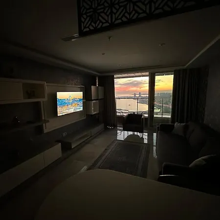 דירה Magnificent High Floor With Private Jacuzzi איסטמבול